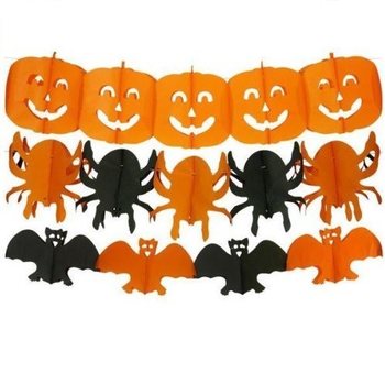 Mix Halloween Ukrasne Girlande &ndash; 300 cm (6 kom.)