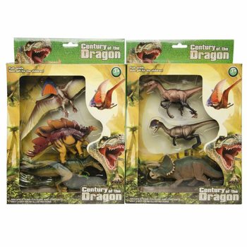 SET OD 3 FIGURICE DINOSAURUSA - U VELIKOJ POKLON KUTIJI (1 kom.)