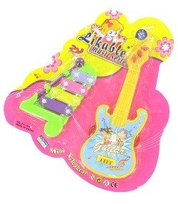 MUZIČKI SET IGRAČAKA NA KARTICI (6 kom.)