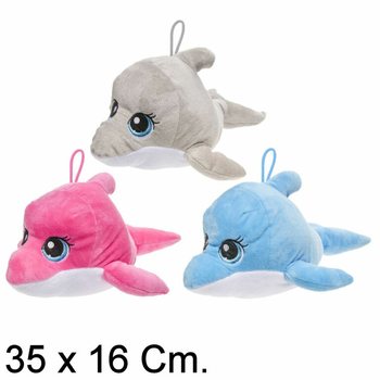 Veliki Plišani Delfin, 35 cm - Mix Boja (6 kom.)