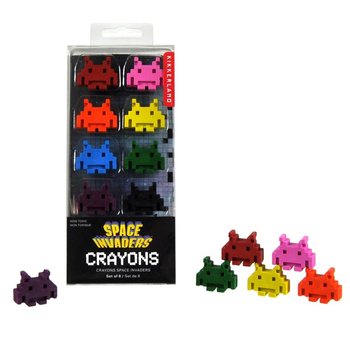 8 KOMADA VOŠTANE BOJICE SPACE INVADERS U KUTIJI (12 kom.)