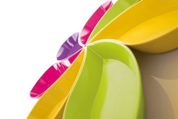 Zak! Designs Set činija za grickalice Flora listovi, 7 delova (1 set)