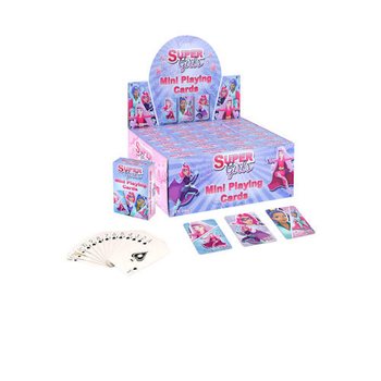MINI KARTE ZA IGRANJE – MODEL: SUPER GIRLS U DISPLAYU (24 kom.)