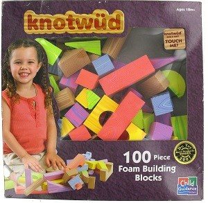 KNOTWUD 100 Penastih Kocki za Građenje (4 kom.)