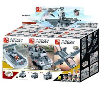 Sluban Nosač Aviona 9u1 M38-B0537 Kocke (1 Display / 9 komada)