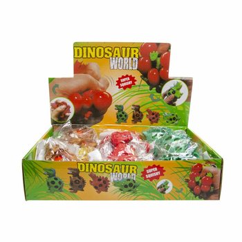 Squishy mrežasta lopta dinosaur - Display (12 kom.)