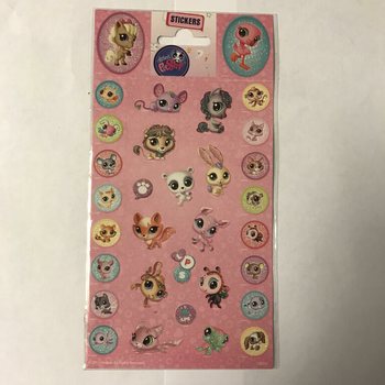 Nalepnice Little PetShop, 20 x 10 cm (10 kom.)