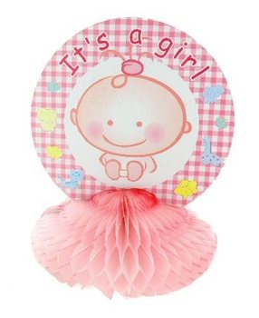 Stona Dekoracija za Rođenje Deteta - Bebe Roze (12 kom.)