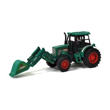 Veliki traktor sa bagerom u displeju (9 kom.)