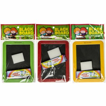 Table za Crtanje Kredom sa Sunđerom i Kredama - Mix Boja (12 kom.)