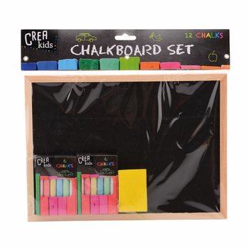 CREA KIDS Set table za crtanje 29x21CM sa kredom i sunđerom (12 kom.)