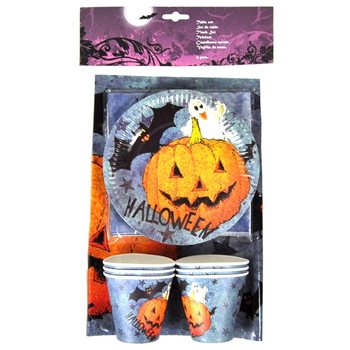 19-delni Halloween Set za Sto (6 setova)