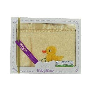 Baby Bow Flis Ćebe - Žuto