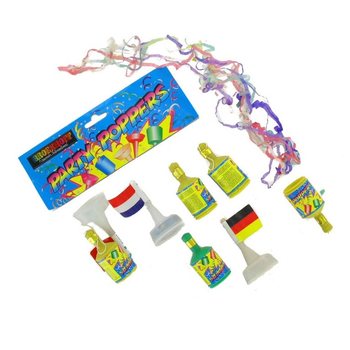 Konfete Party Poppers (11x5 kom.)
