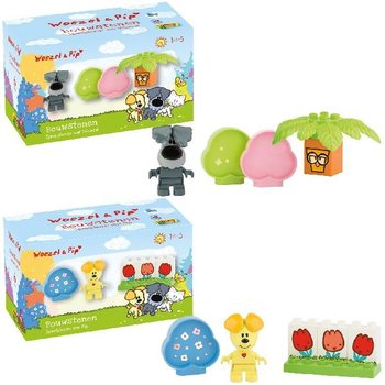 Woezel & Pip Kocke za Građenje - Zabavna Igra sa Woezelom (12 kom.)