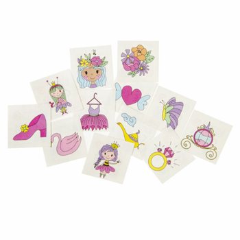 Tetovaže za princeze Fun - Displej od 48 paketa