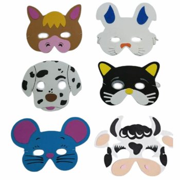 Penaste Maske Životinje sa Farme (24 Komada)