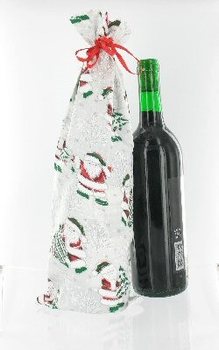 Prelepa Božićna Torba za Vino (12 kom)