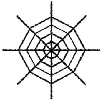 VELIKA PAUČINA 70 CM (4 kom.)