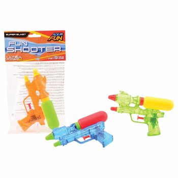 AQUA FUN - VODENI PI&Scaron;TOLJI, 16 Cm - SA ZAKAČKOM (12 kom.)