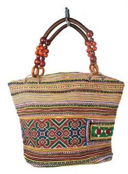 B-Fair Torba Beads Braon sa Ručkom od Perli