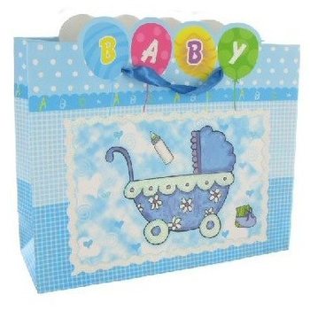 TORBA ZA ROĐENJE - BABY BLUE (12 kom.)