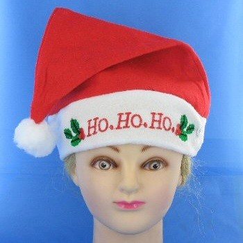 SVETLEĆA BOŽIĆNA KAPA "HO HO HO" (12 kom.)