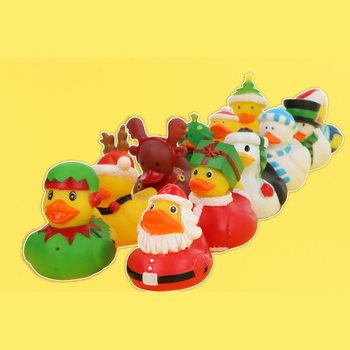 Mix Božićne Patkice 6cm (12 komada) - Praznični Poklončići