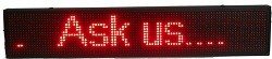 LED Auto Svetleća Reklama 12V - Pokretni Tekst Display