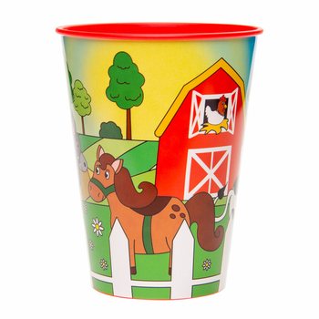 Čaša za Piće / Sladoled Životinje na Farmi - 260 ml (12 kom.)