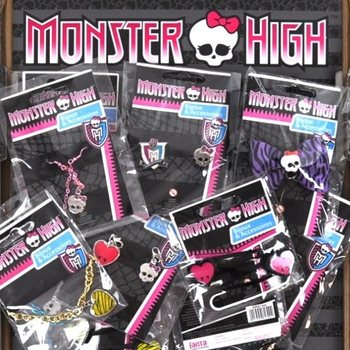 MATTEL MONSTER HIGH - MEGA MIKS ZA TOMBOLU: NAKIT I DODACI (100 kom.)