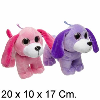 Slatki plišani psi - 20 cm - Mix boja (6 komada)