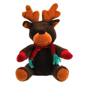 Pli&scaron;ani Božićni Irvas Rudolf 20 cm (7 kom.)