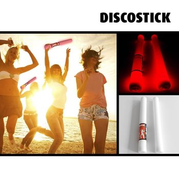 LED PENASTI ŠTAPIĆ JEDNOBOJNI - PARTY ŠTAPIĆ - CRVENI - 38.5 CM (19 kom)