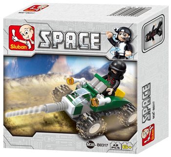 Sluban Space Vehicle M38-B0317 Svemirsko Vozilo Kocke za Sklapanje (1 kom.)
