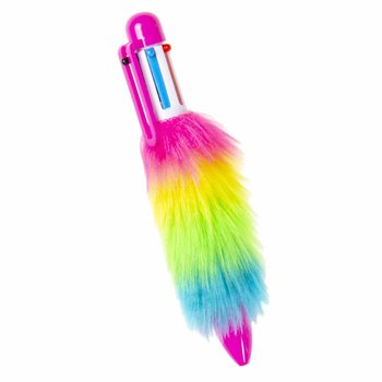 Pli&scaron;ana Fluffy Hemijska Olovka sa 6 Boja - u Displeju (24 kom.)