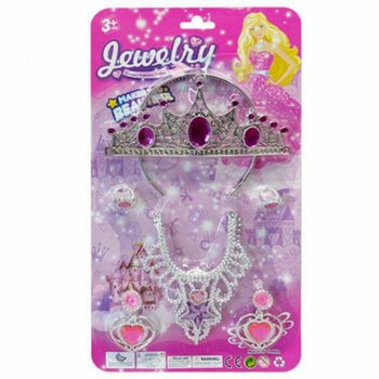 PRINCEZIN BEAUTY SET SA TIJAROM, MINĐUŠAMA, OGRLICOM I PRSTENJEM