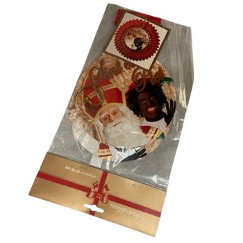 UKRASNA LEPEZA SINTERKLAAS &Oslash;50 CM - NA RASKLAPANJE (6 kom.)