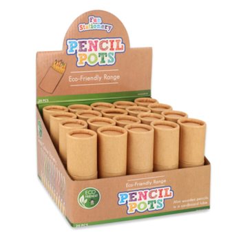 12x Drvene Bojice u Tubi: Model: Eco Friendly - U Displayu (20 kom.)
