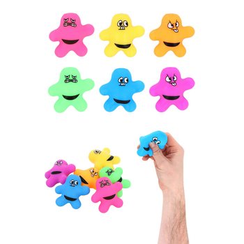 SQUEEZY SPLAT MAN - MIKS BOJA - U DISPLAYU (24 kom.)