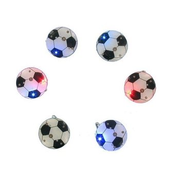 SVETLEĆI BEDŽ FUDBAL SA LED SVETLOM (25 kom.)