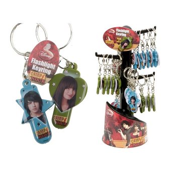Svetleći privesak za ključeve Camp Rock na stalku (36 kom.)