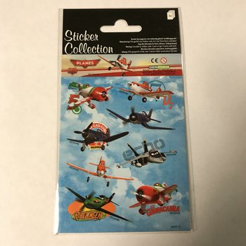 Disney Planes listovi sa nalepnicama 16 x 9 cm (10 kom.)
