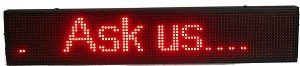LED Auto Svetleća Reklama 12V - Pokretni Tekst Display