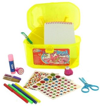 KOFER SA PRIBOROM ZA KREATIVCE - SCRAP BOOK