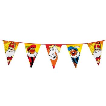 Velika Girlanda sa Zastavicama Sinterklaas i Piet 6 m (13 kom)