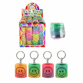 Privezak Smiley Duga Spirala u Displayu (60 kom.)