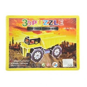 Velika 3D Slagalica &ndash; Građevinski Kamion Kiper (2 kom.)