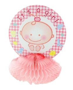 Stona Dekoracija za Rođenje Deteta - Bebe Roze (12 kom.)