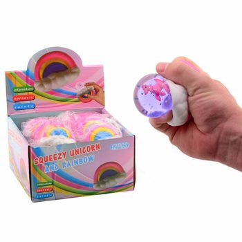 Duga Unicorn Squeeze Lopta u Displeju (12 komada)